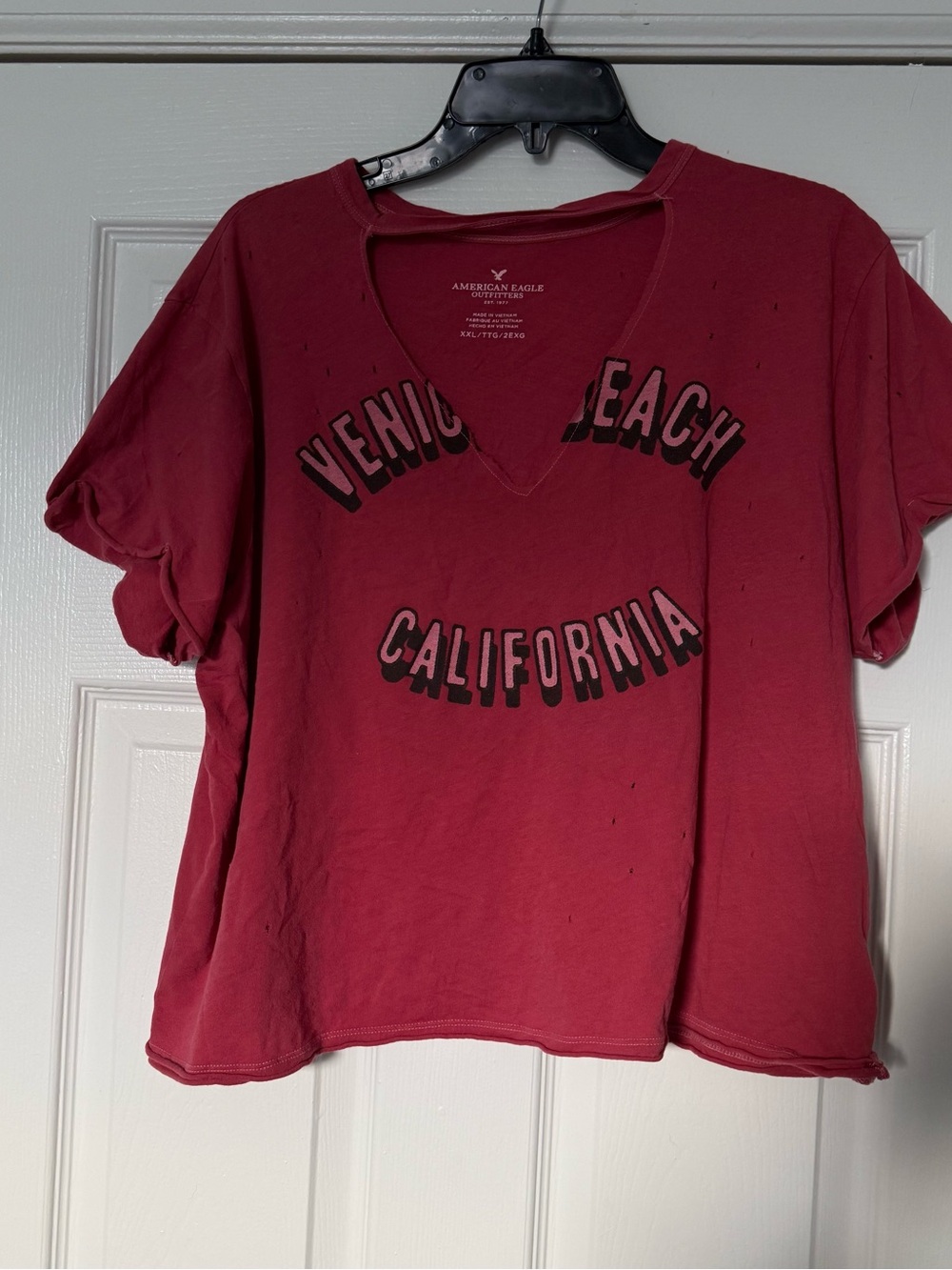 American Eagle Outfitters California V-Neck Tee